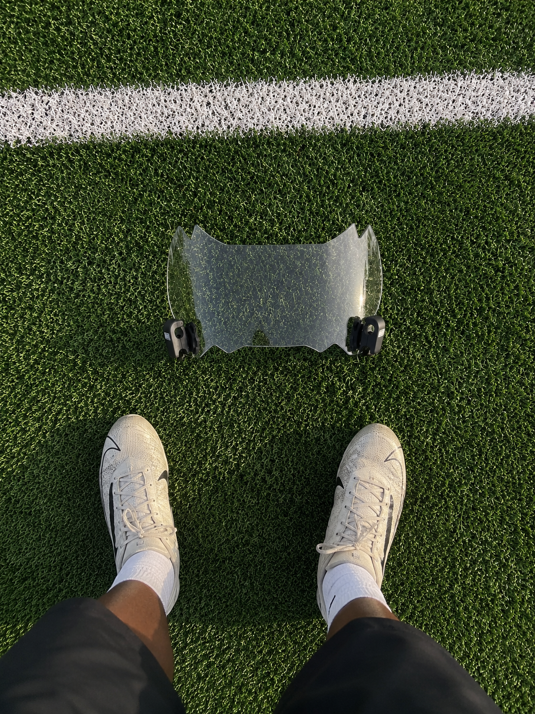 We Ball Exclusive (no label) clear mirror visor