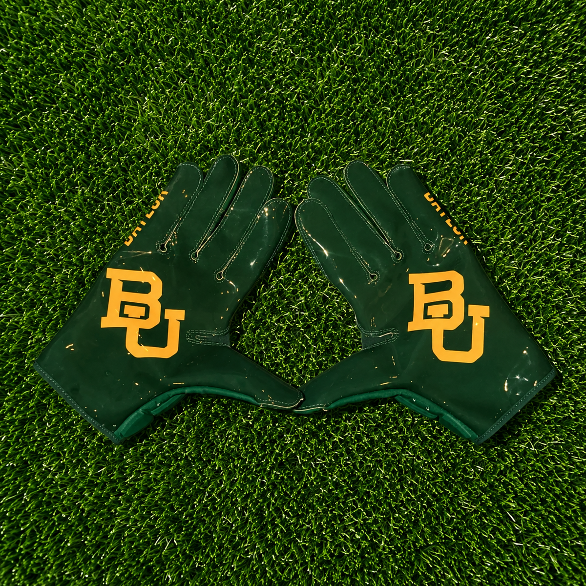 🏈 Baylor Bears Football Gloves | Premium Grip | Game Day Edition
