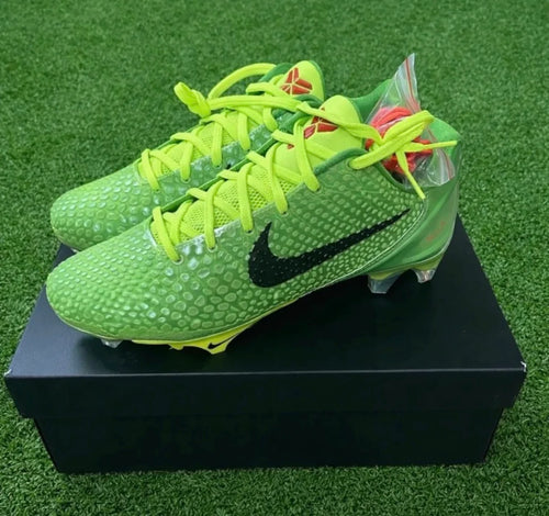 Cleat bundle!! (Comes with every shoe showed) with an exclusive Volt aura collective! (Reverse grinch cleat)