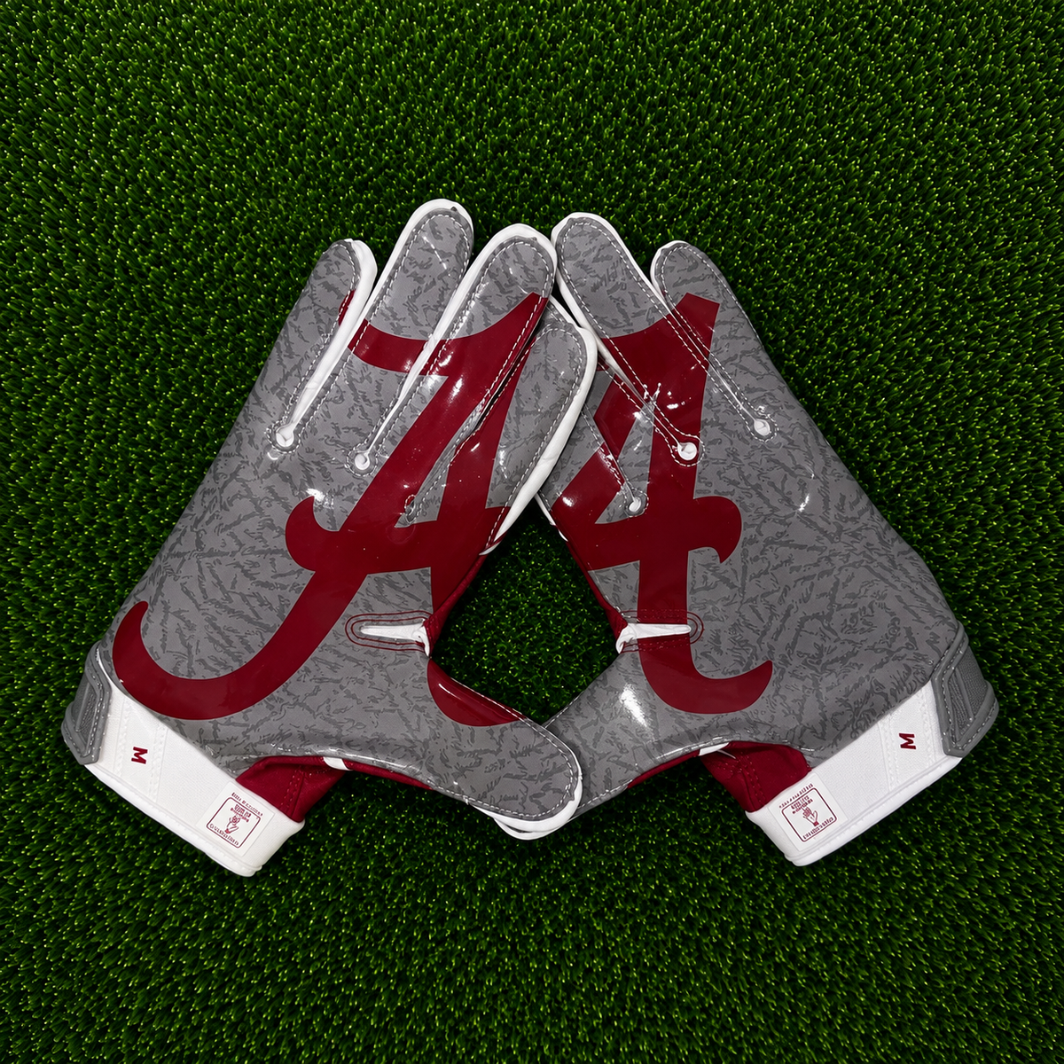 🏈 Alabama Crimson Tide Football Gloves | Premium Grip | Game Day Edition