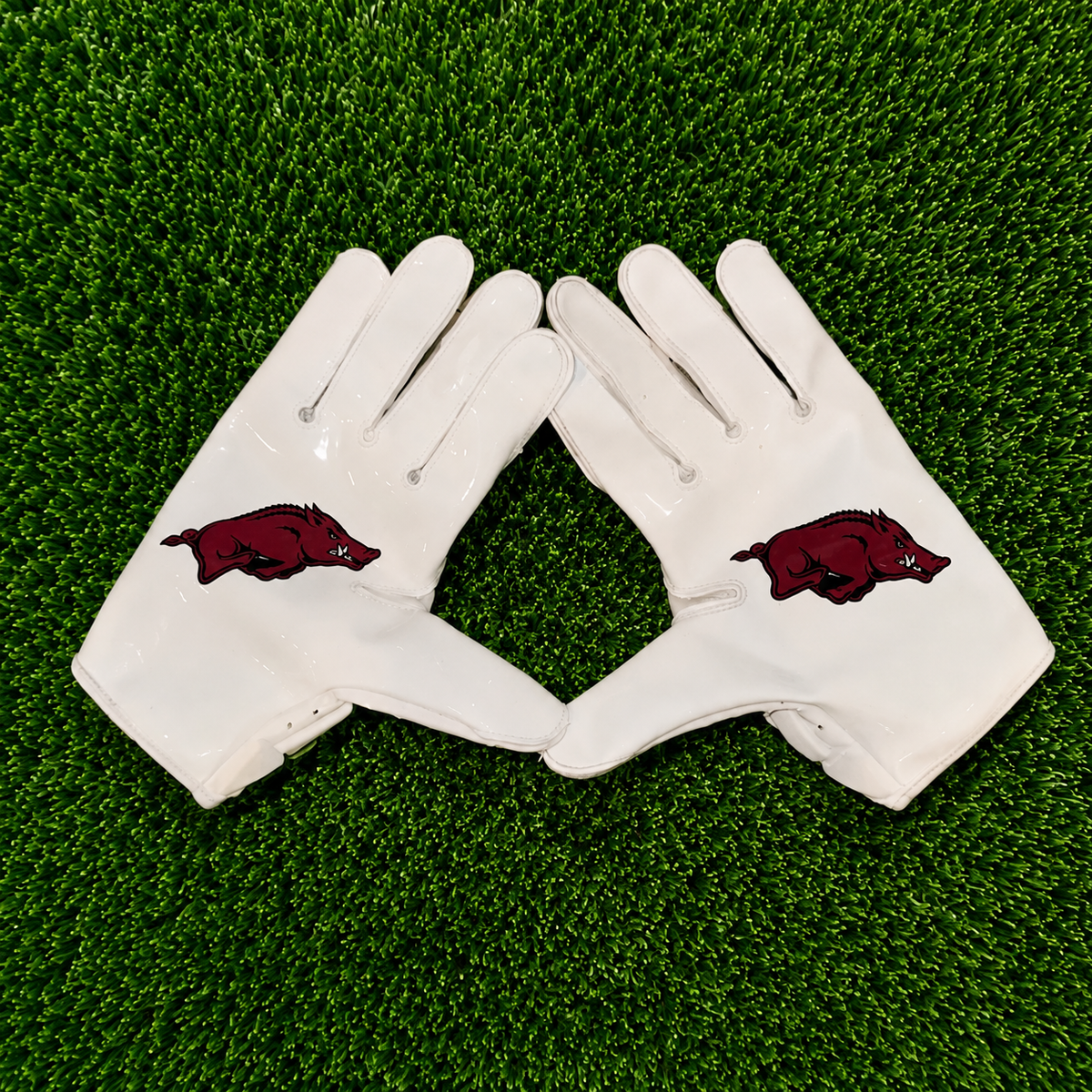 Arkansas Razorbacks Football Gloves | Premium Grip | Limited Edition