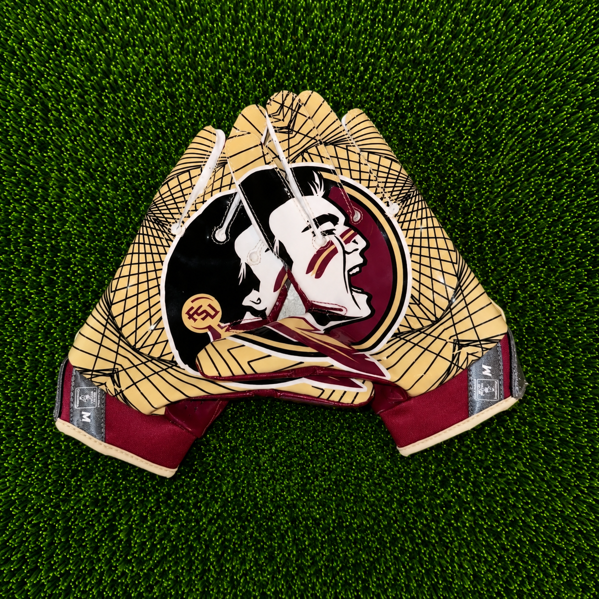 🏈 Florida State Seminoles Football Gloves | Premium Grip | Game Day Edition