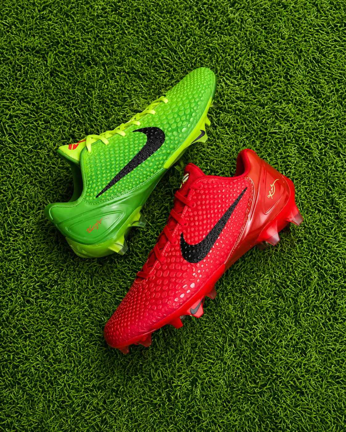 Reverse grinch cleat